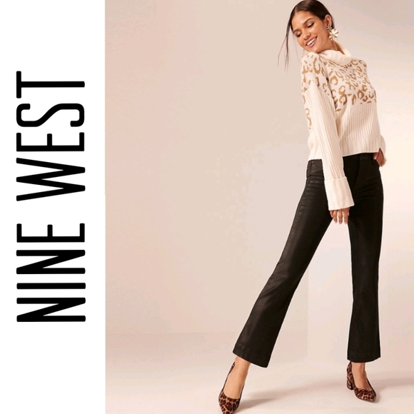 Nine West Delancy Highrise Kick Flare 